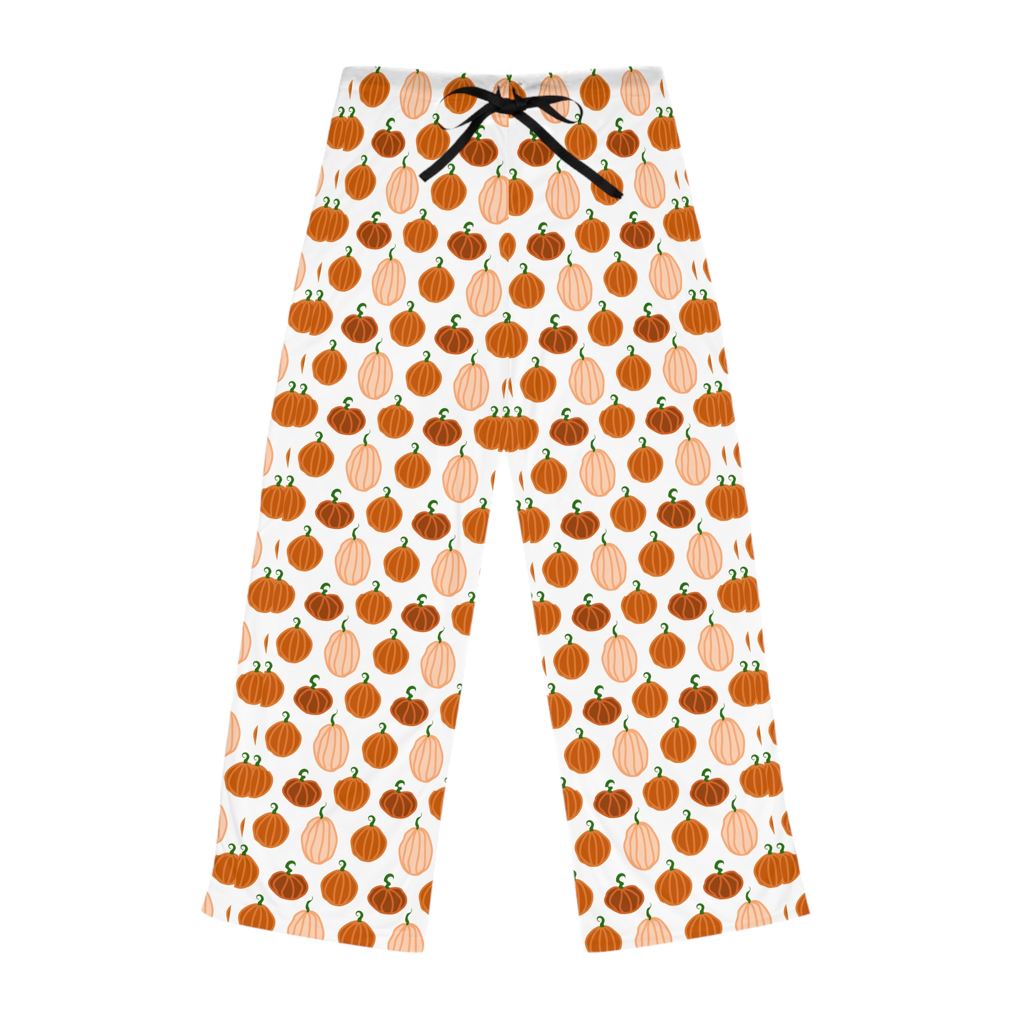 Cozy Pumpkin Print Women's Pajama Pants - Perfect for Fall & Halloween